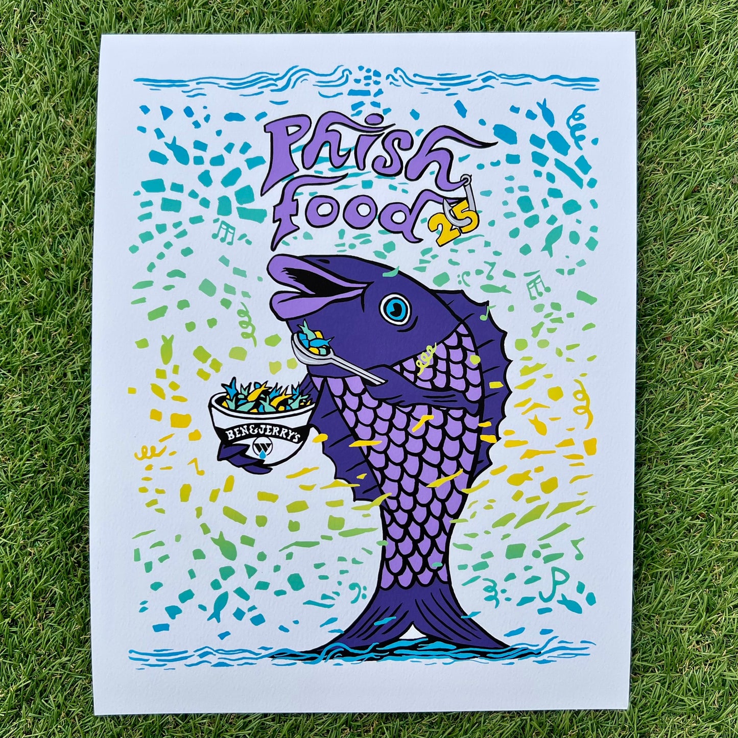 Jim Pollock "Phish Food" Giclee - Charity Print