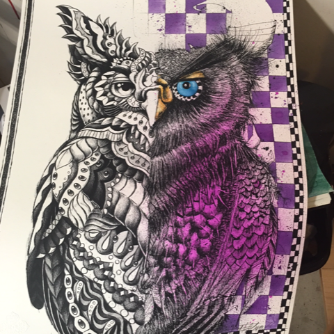 Bioworkz x Joey Feldman "Owl Out Of Chaos" Hand-Embellished Edition
