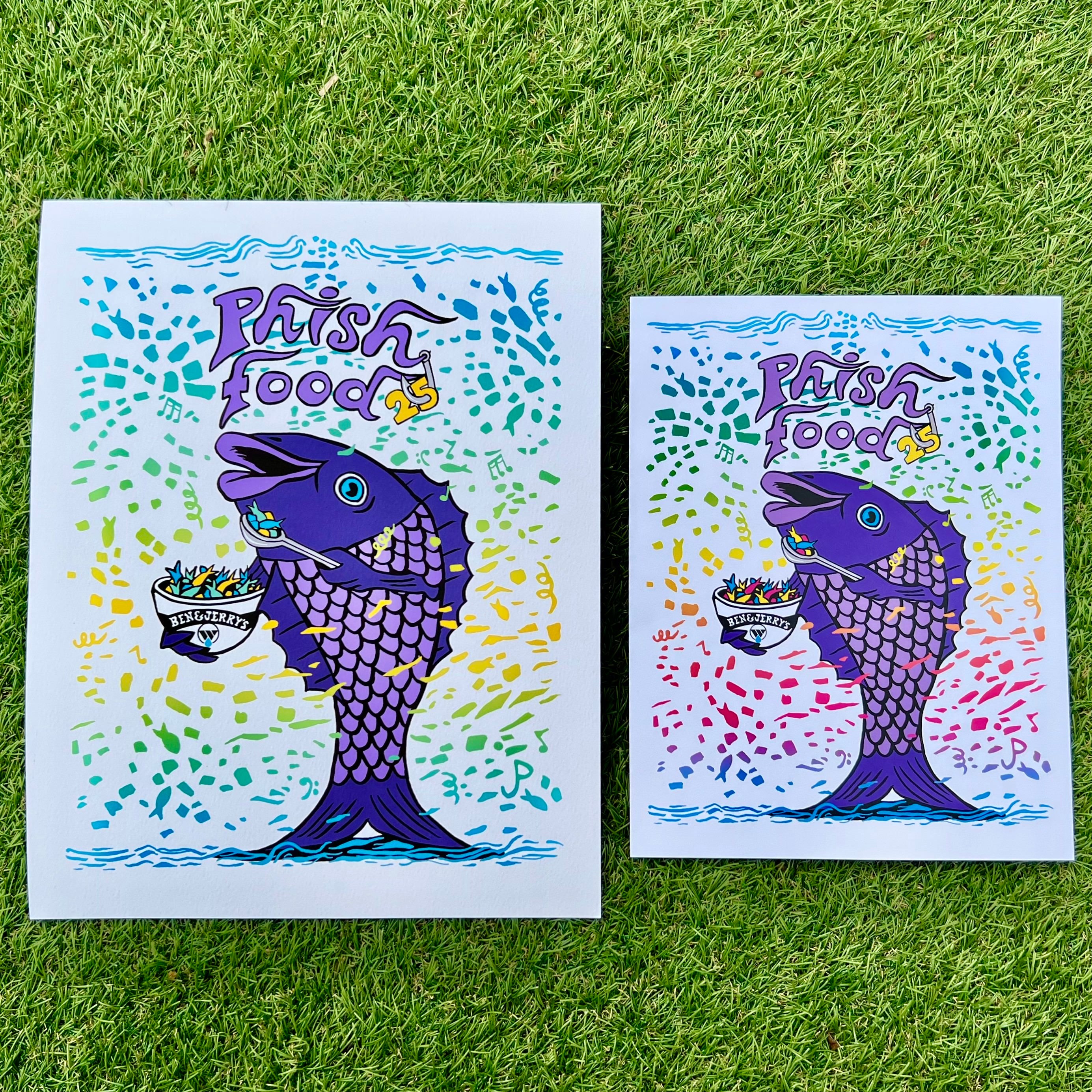 Jim Pollock "Phish Food" Charity Print SET