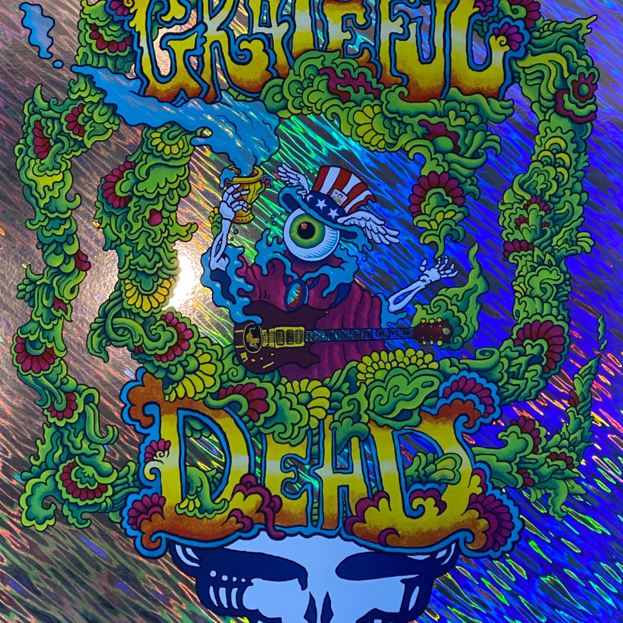 Caleb Williamson "Grateful Dead" Moon Lava Variant
