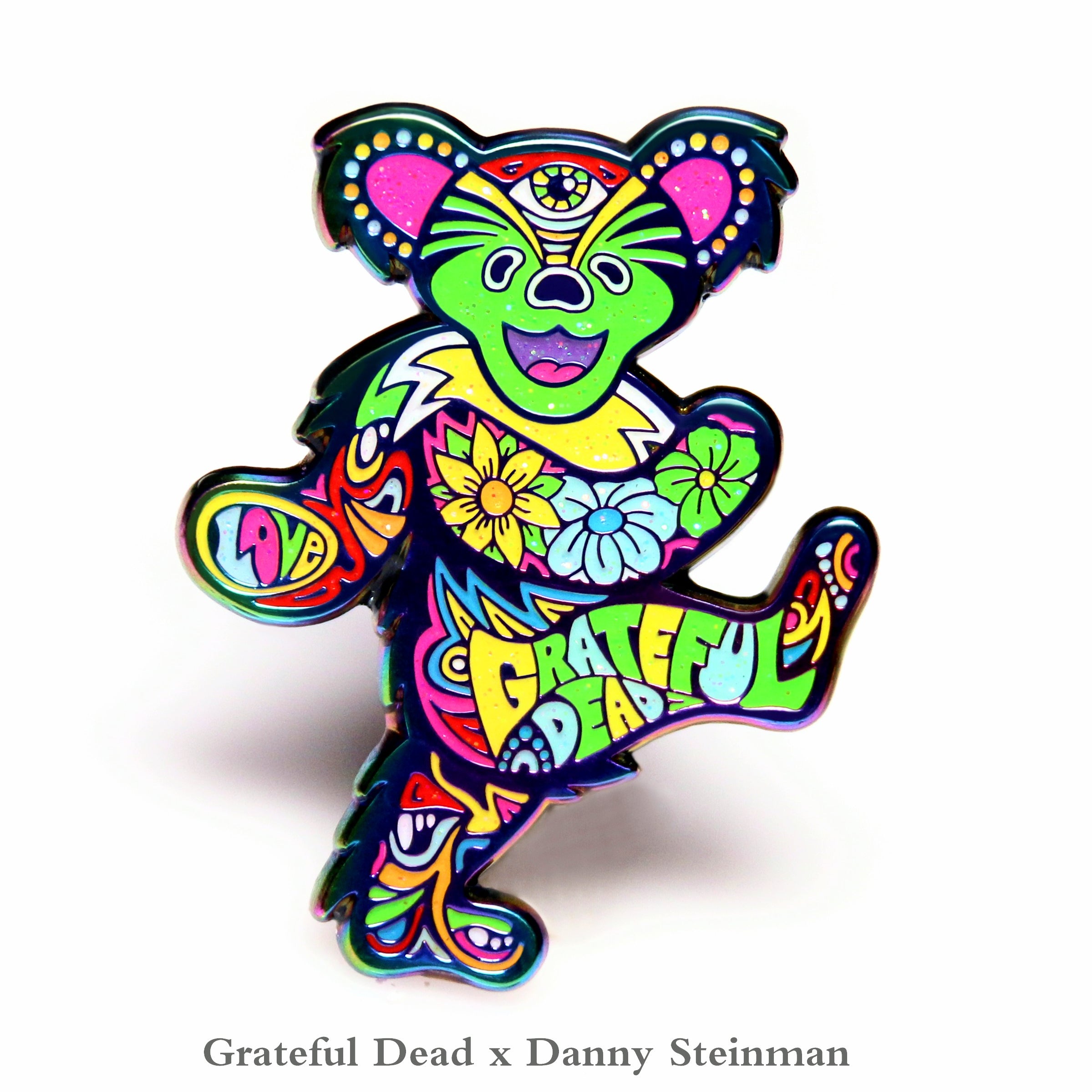 Danny Steinman "Grateful Dead Resident Bears" Double Rainbow Three Pack