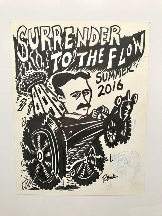 Surrender to the Flow Marker Sketch OG