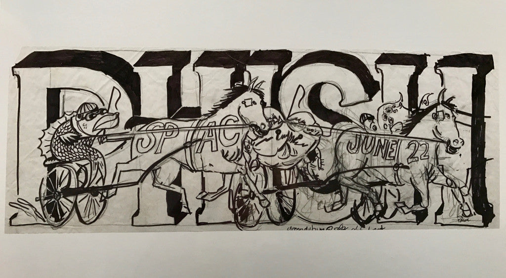 Phish SPAC 2010 OG Marker Sketch set