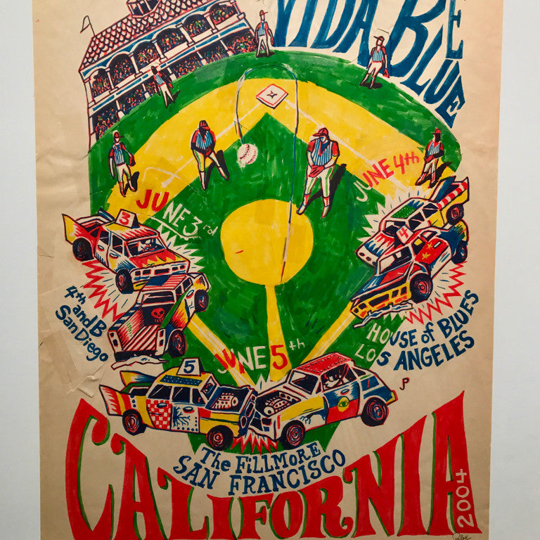 2004 Vida Blue OG Process Sketch - Two Piece