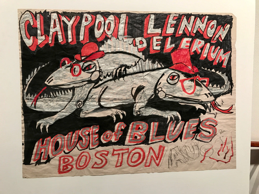 Claypool Lennon Delerium Concept Sketch OG - Large