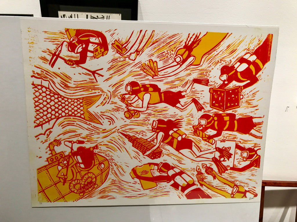 We've Got it Simple Philly Philms - Red & Yellow Test Print - #3
