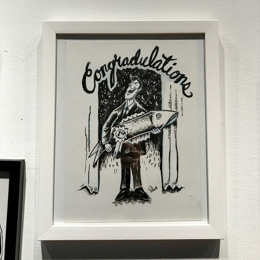 Phish "Congradulations" Pen & Marker OG 1994 (2000 Postcard)