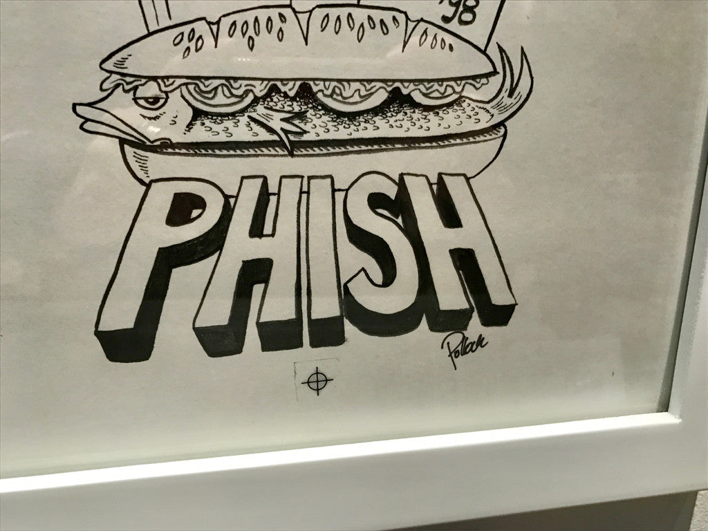 Phish Burger & Fries Summer '98 Tshirt Design Front Proof
