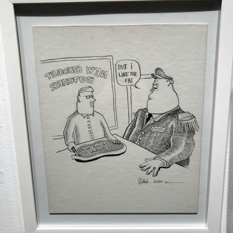 Jim Pollock "1987 Butcher and General" OG Comic marker