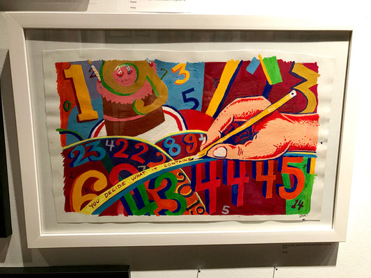 Jim Pollock "Phish Joy: Backwards Down the Number Line OG 2009" Painting