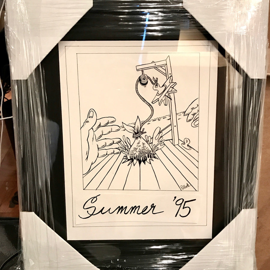 Jim Pollock "Phish Summer '95 Polaroid Fish Through Dock OG Shirt Back"
