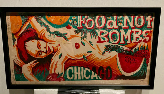 Food Not Bombs Hemp Series OG Marker Process Sketch