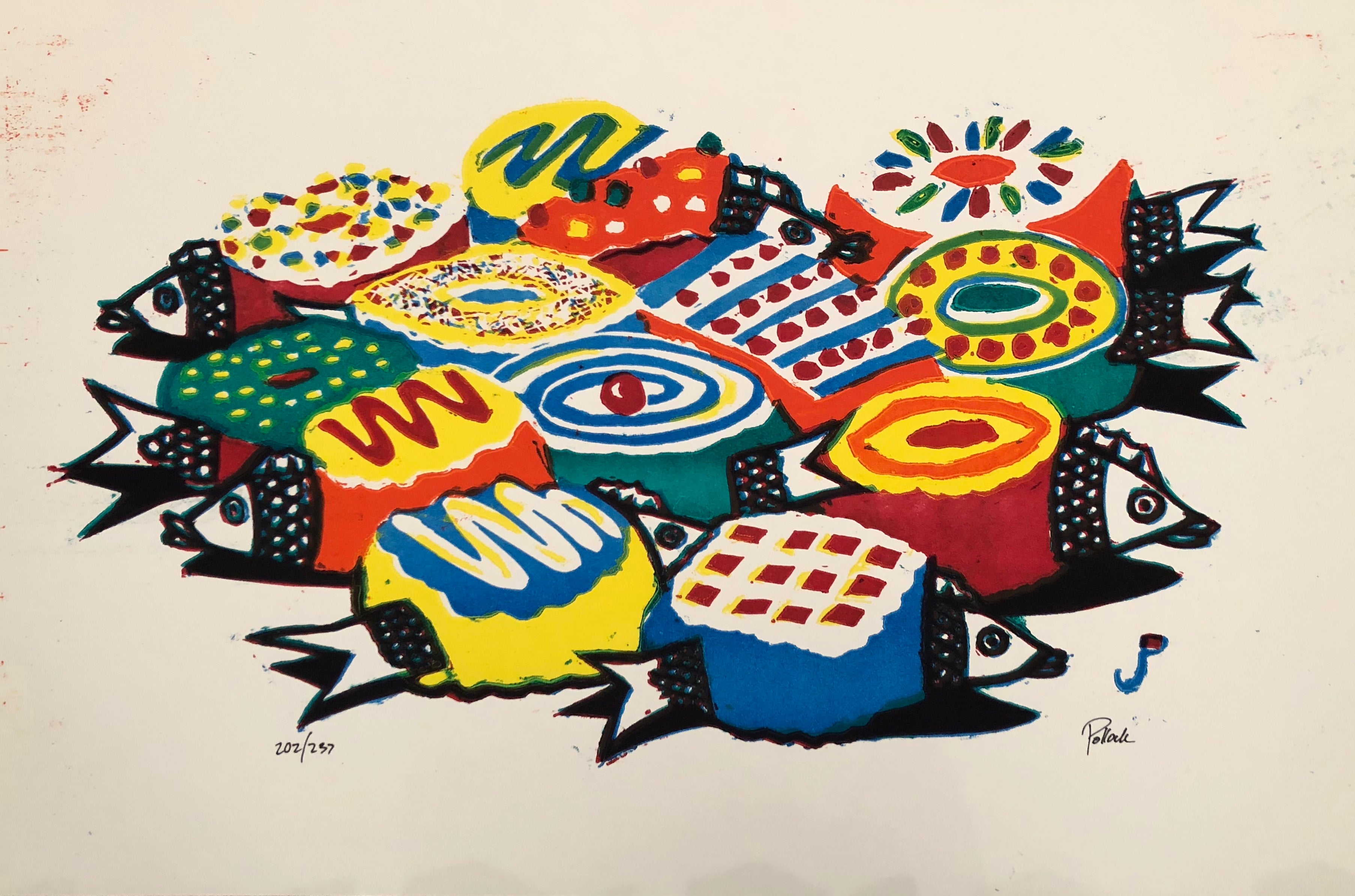 Jim Pollock "Year Old Donuts"