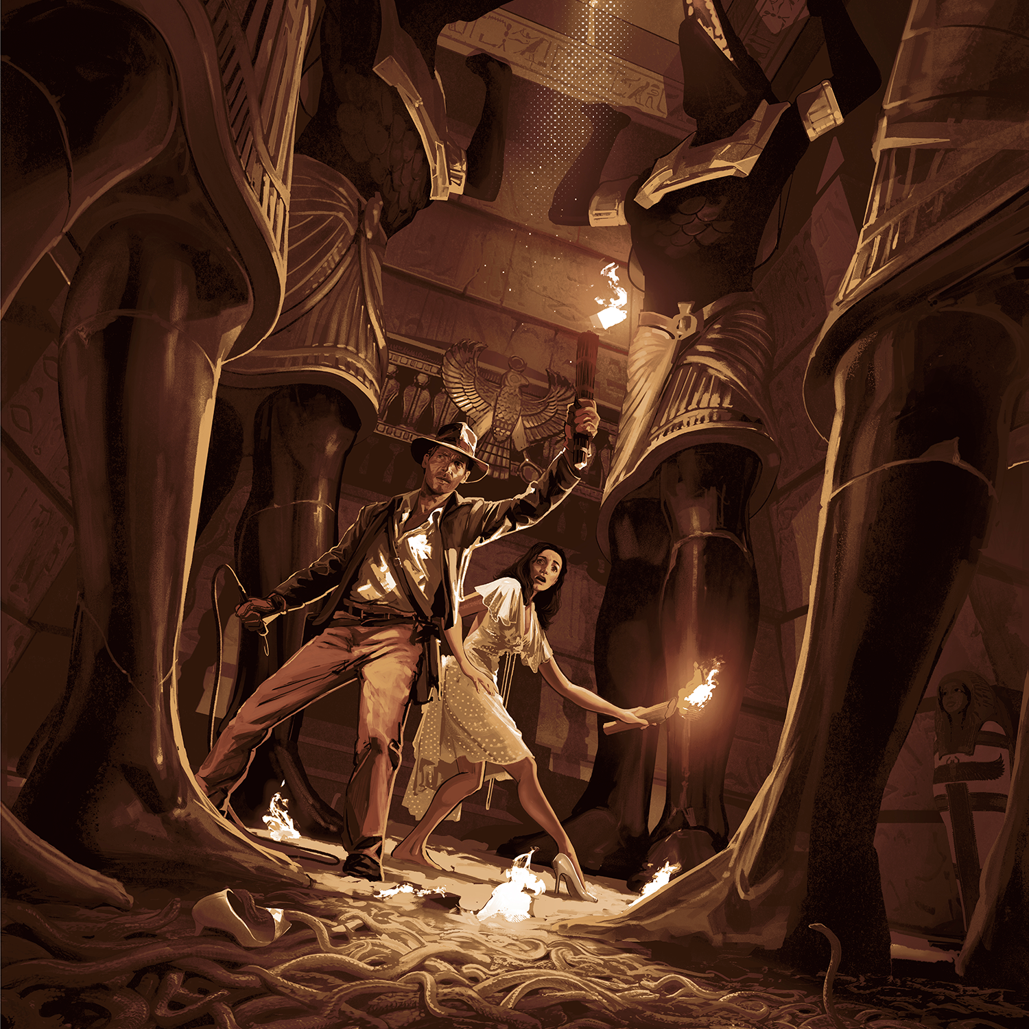 Rich Kelly "Well of Souls (Indiana Jones and the Raiders of the Lost Ark)" Variant