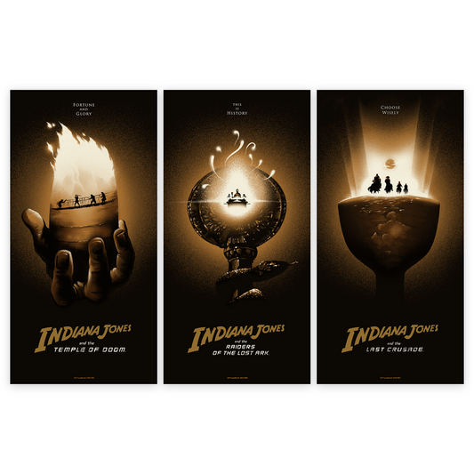 Lyndon Willoughby "Indiana Jones Trilogy" Variant SET