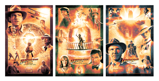 Kevin Wilson "Indiana Jones Trilogy" SET