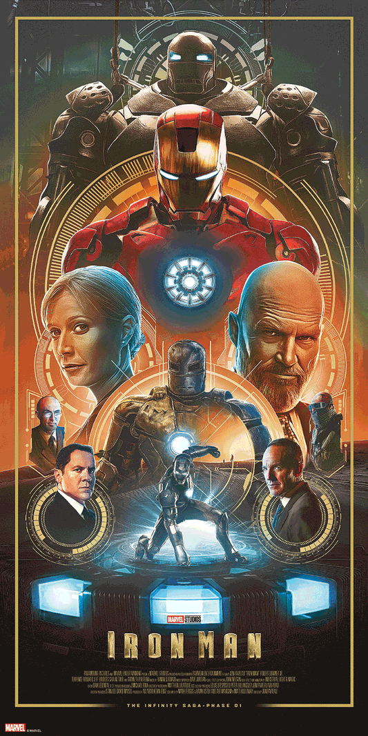 Nicolas Tetreault-Abel "Iron Man" 3D Lenticular