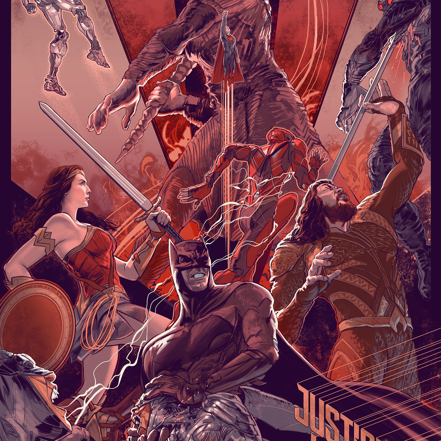 Rich Kelly "Justice League" Variant
