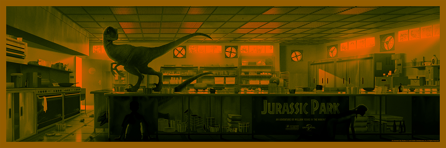 Ben Harman "Jurassic Park" Orange Edition