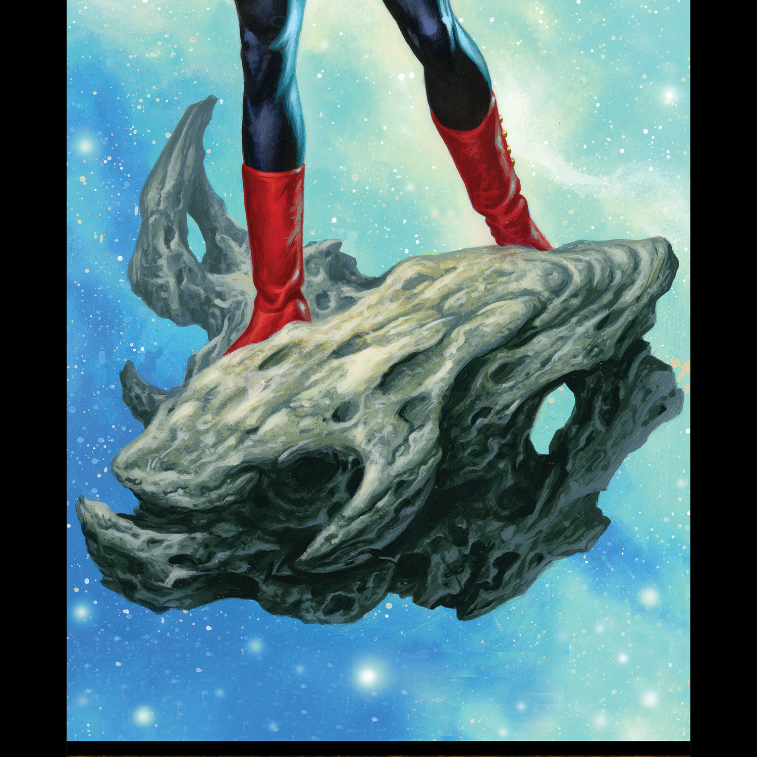 Joe Jusko "Mighty Captain Marvel #2"