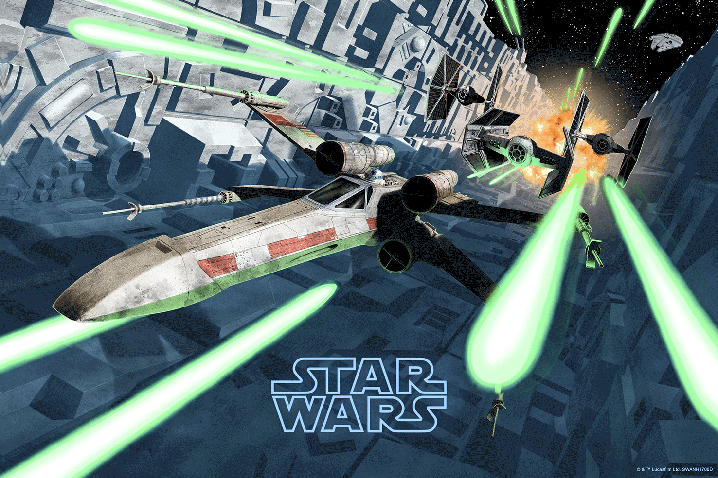 Jason Raish "Star Wars (Trench Run)" 3D Lenticular PLEX