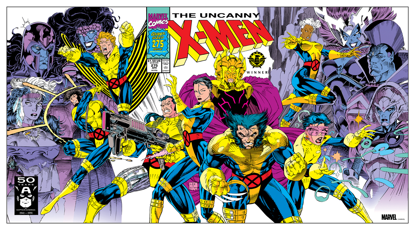 Jim Lee "The Uncanny X-Men #275" Title Variant