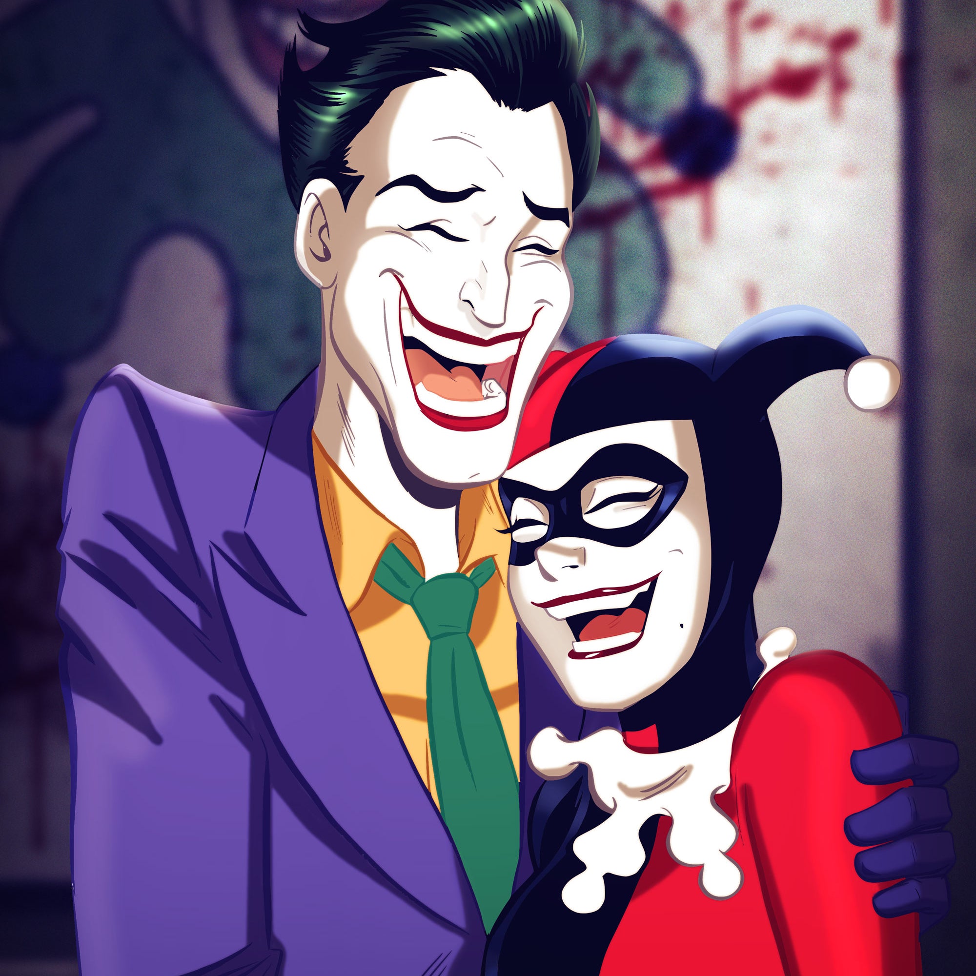 Des Taylor "Joker & Harley"