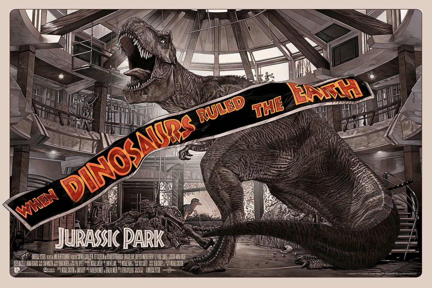 Juan Carlos Ruiz Burgos "Jurassic Park" Variant