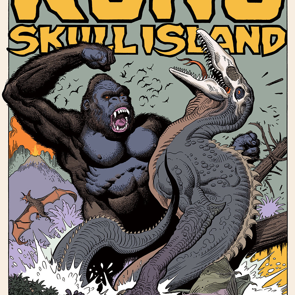 William Stout "KONG: Skull Island"