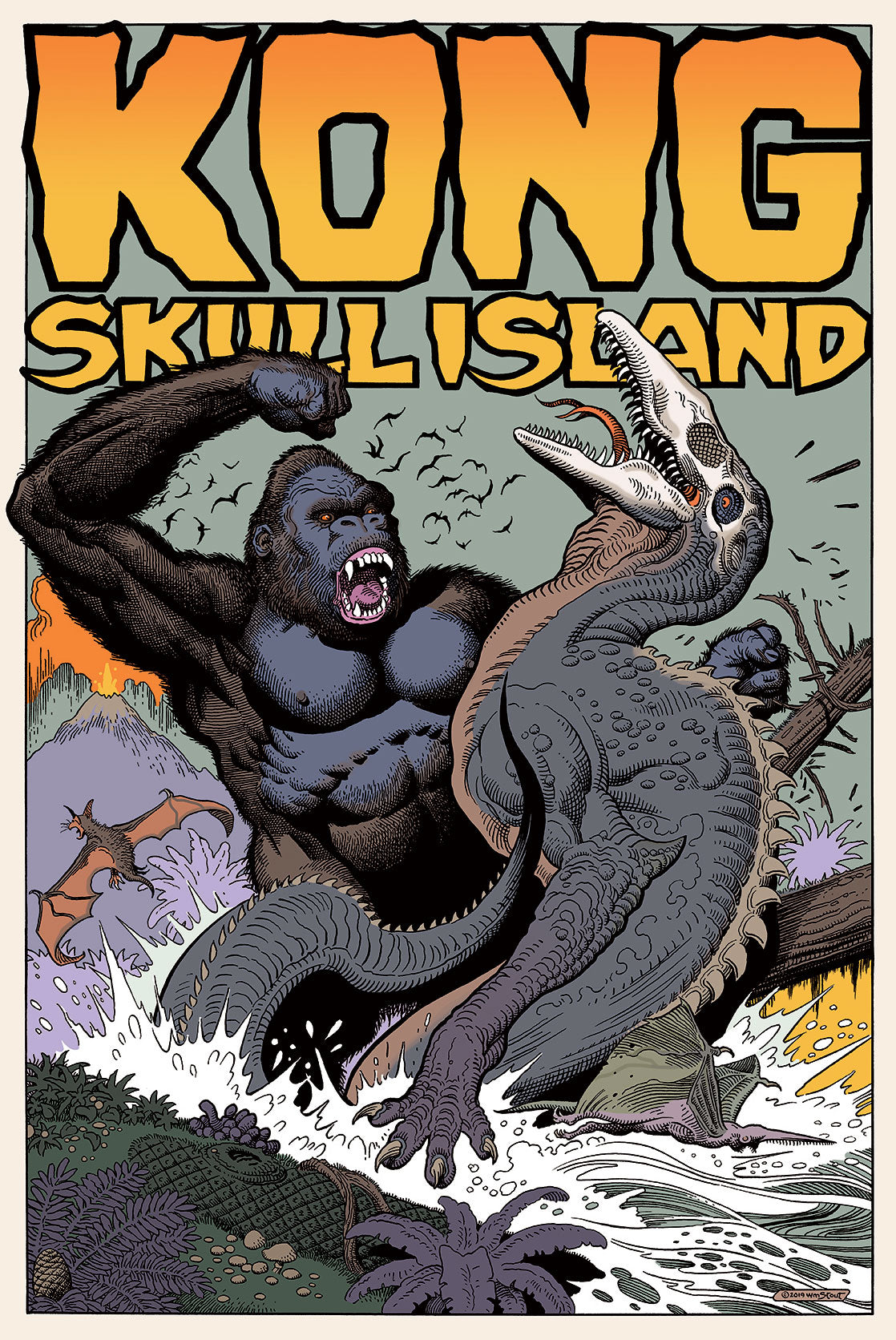 William Stout "KONG: Skull Island"