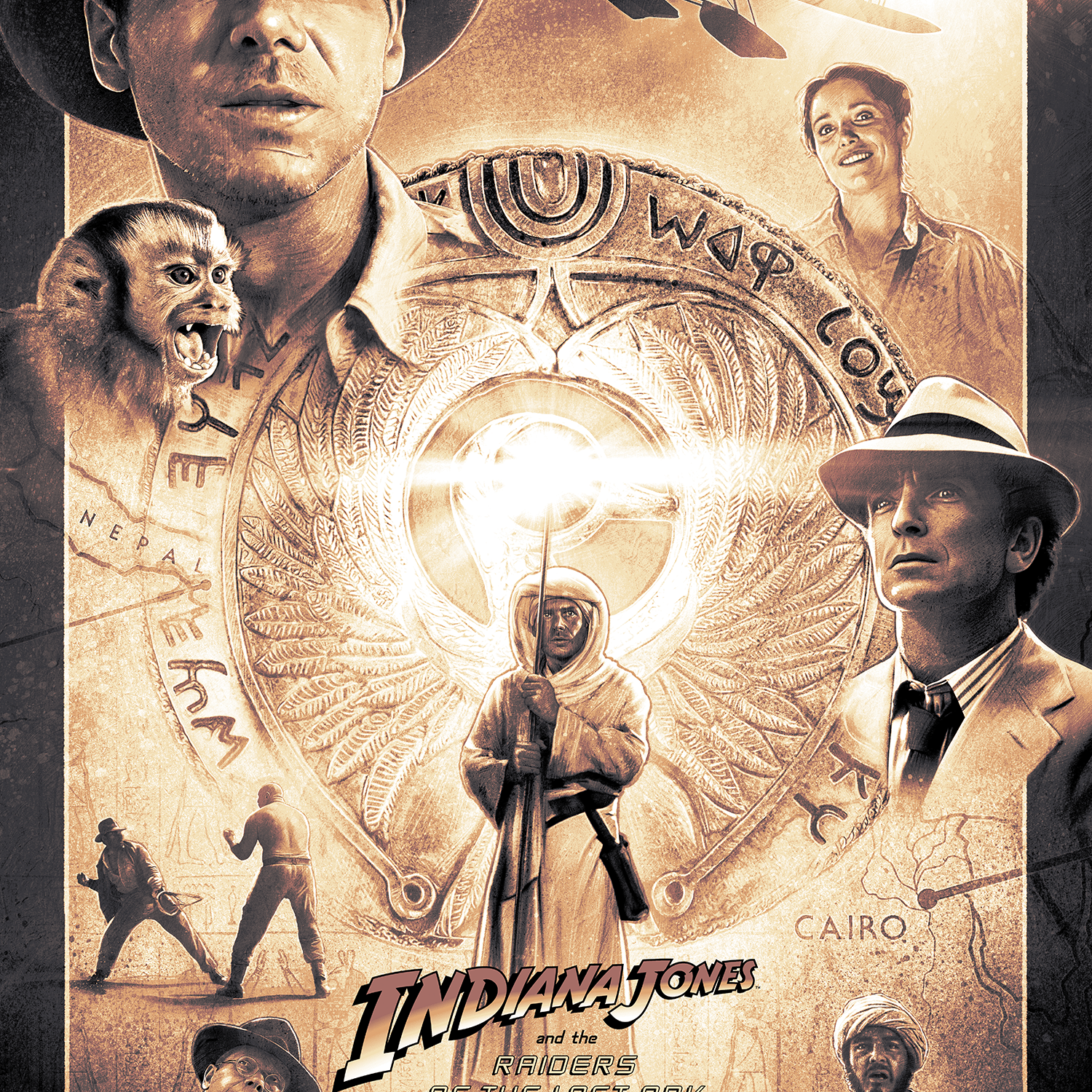Kevin Wilson "Raiders of the Lost Ark (Passing Through History)" Variant