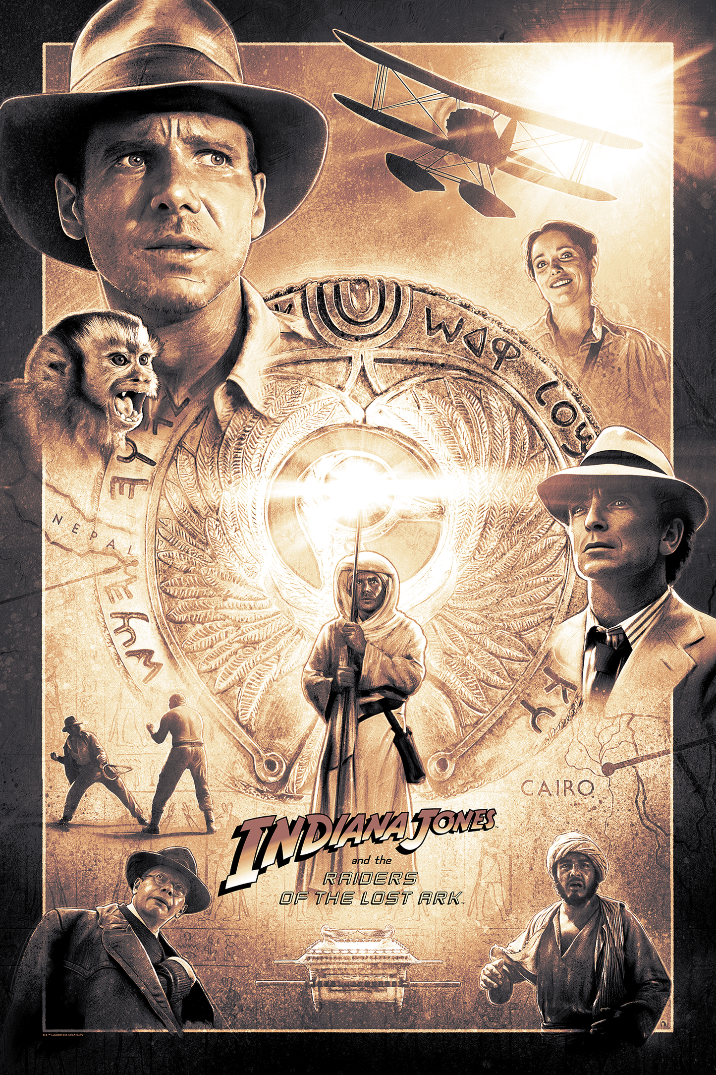 Kevin Wilson "Raiders of the Lost Ark (Passing Through History)" Variant