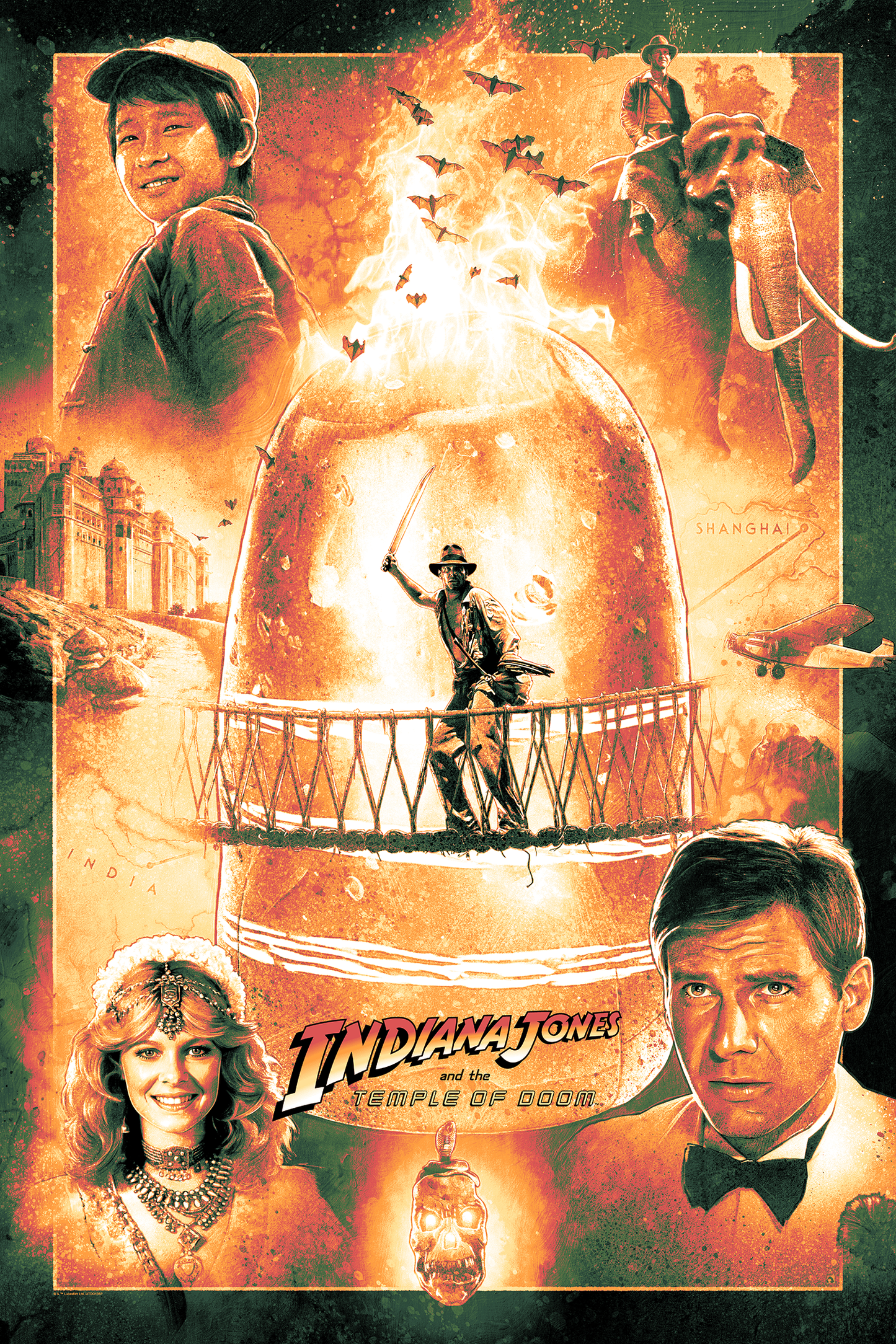 Kevin Wilson "Indiana Jones Trilogy" SET