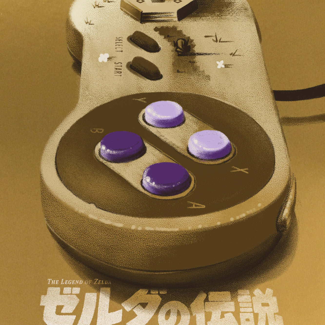 Lyndon Willoughby "A Link to the Past" Gold Foil Variant
