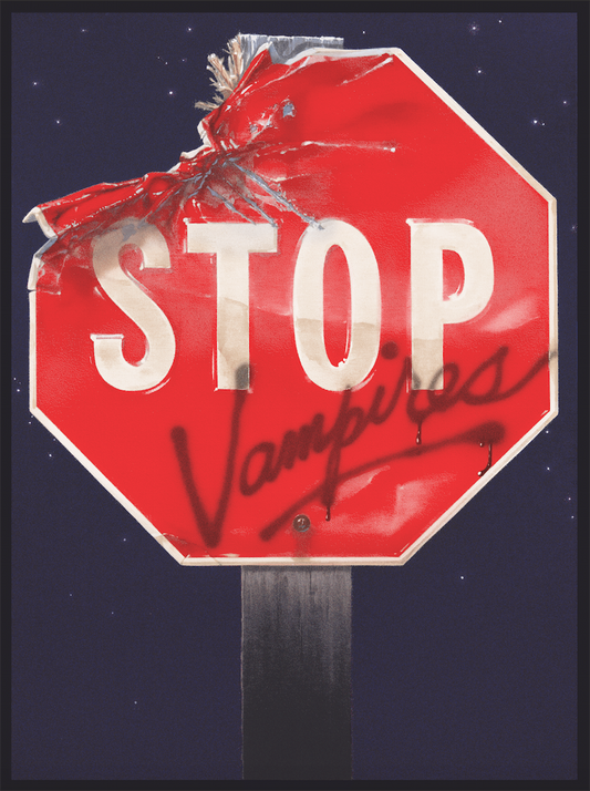 John Alvin "The Lost Boys - Stop Sign - Art Print"
