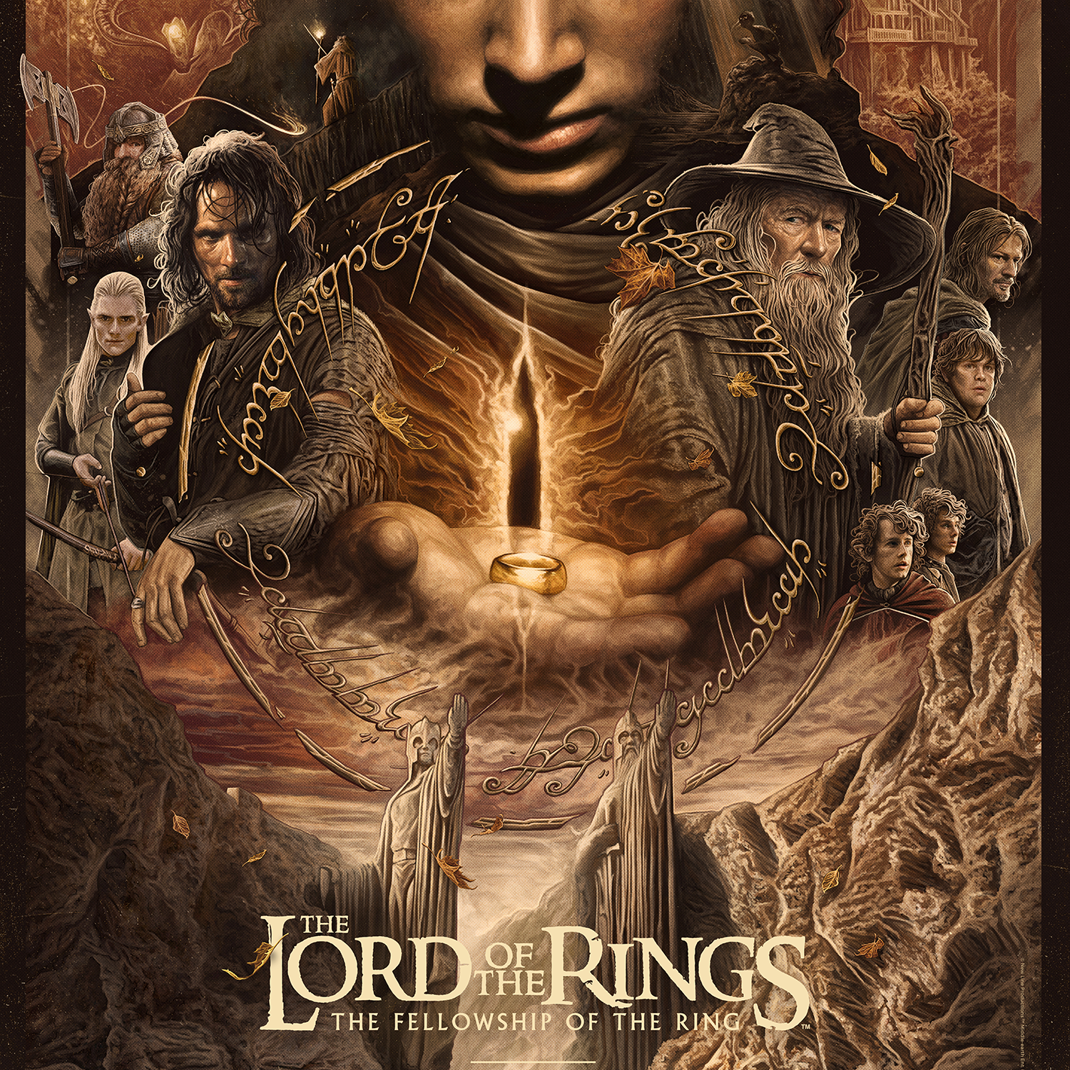 Jake Kontou "LOTR: The Fellowship of the Ring" Timed Edition