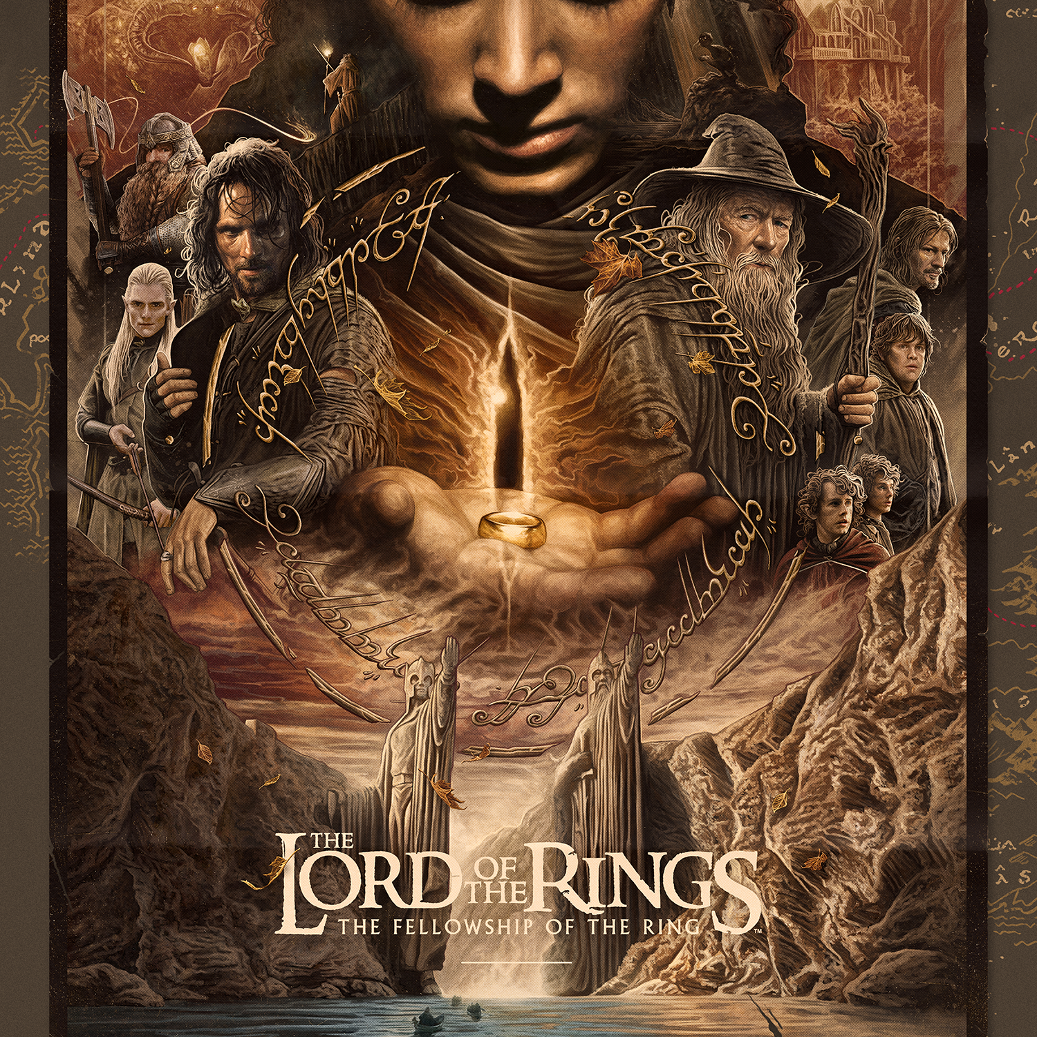 Jake Kontou "LOTR: The Fellowship of the Ring" Variant