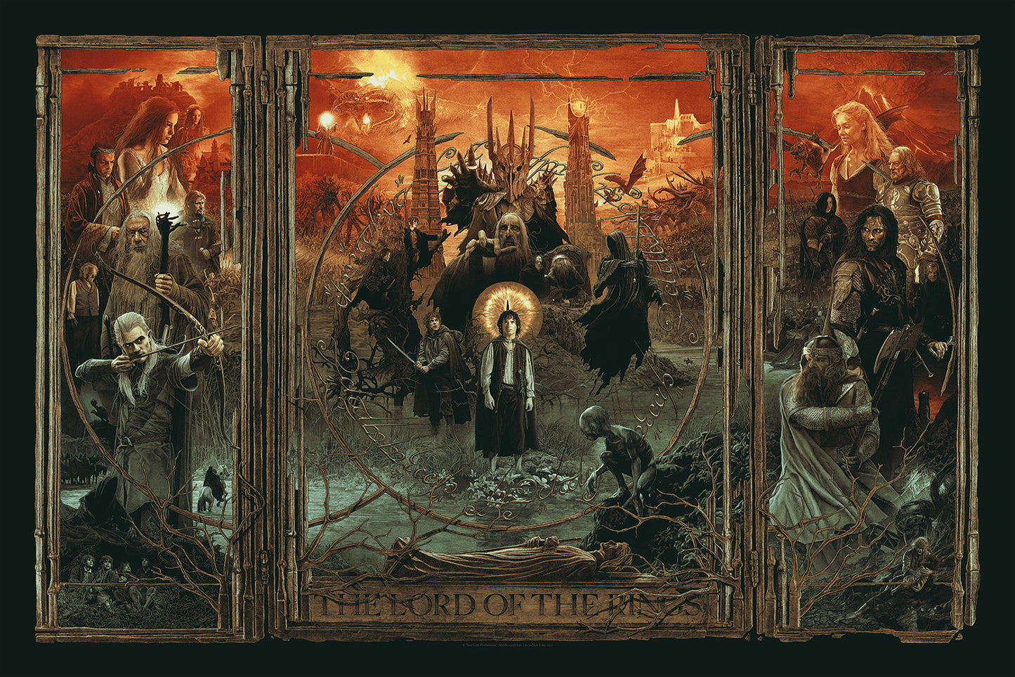 Gabz "The Lord of the Rings Triptych" Variant