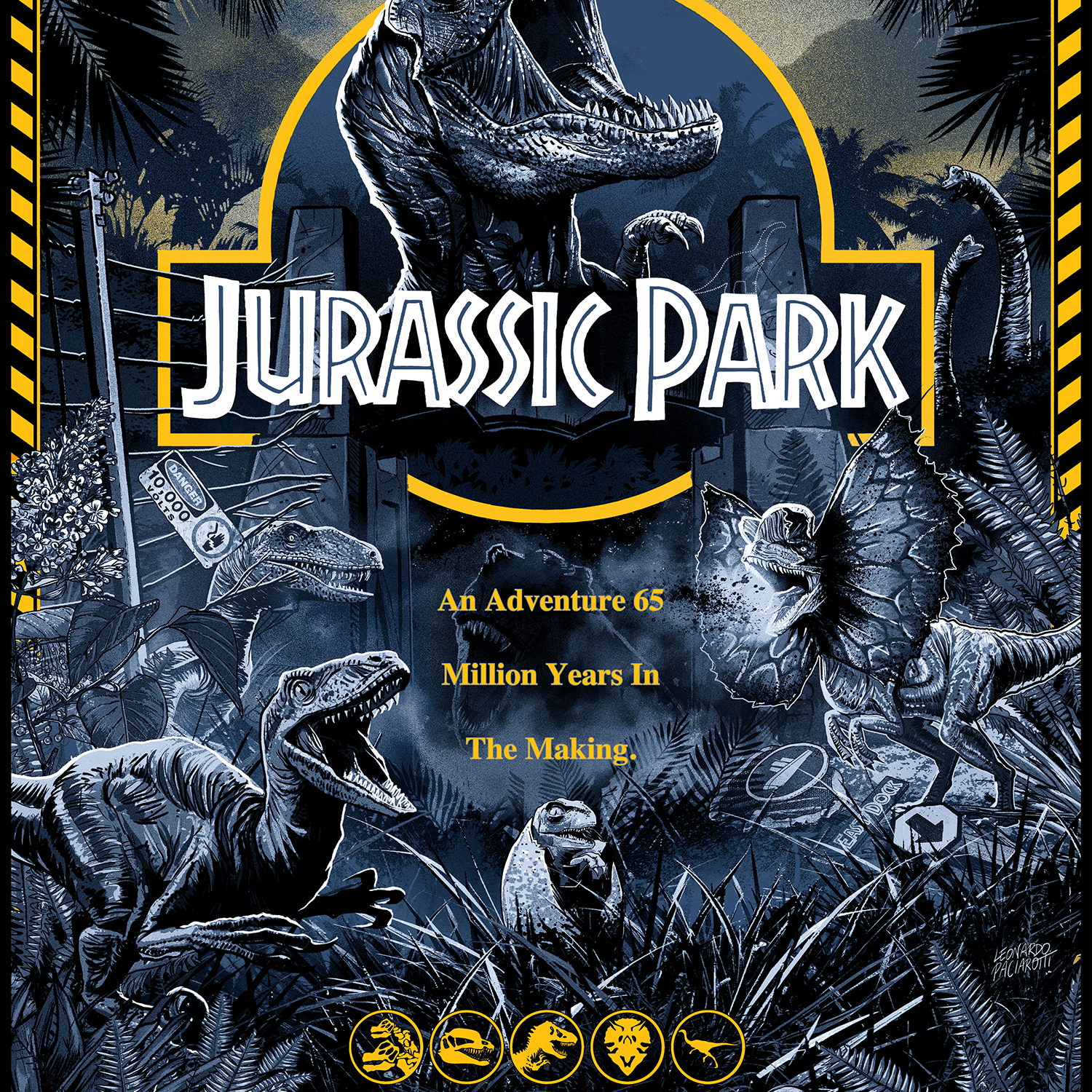 Leonardo Paciarotti "Jurassic Park" Variant