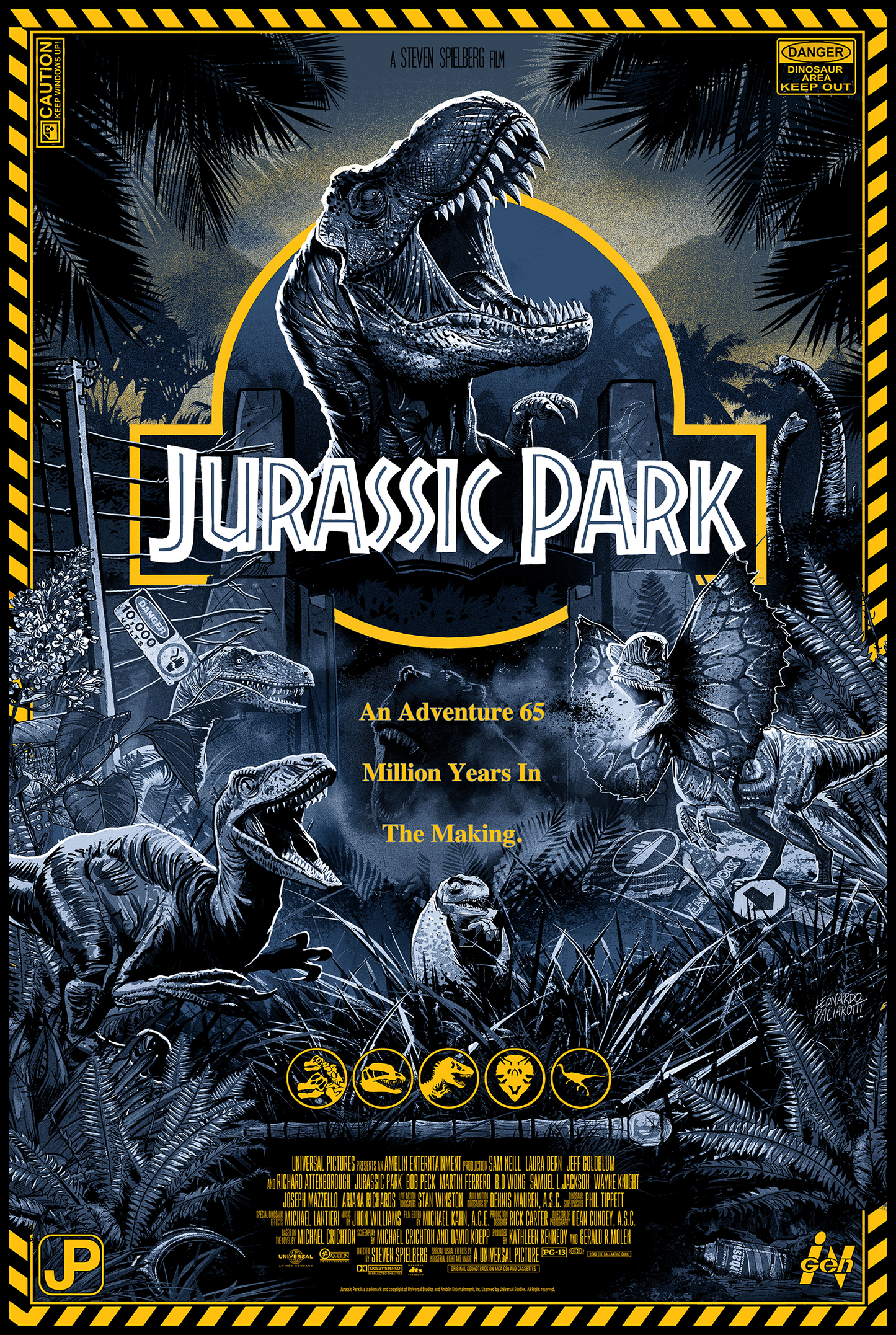 Leonardo Paciarotti "Jurassic Park" Variant