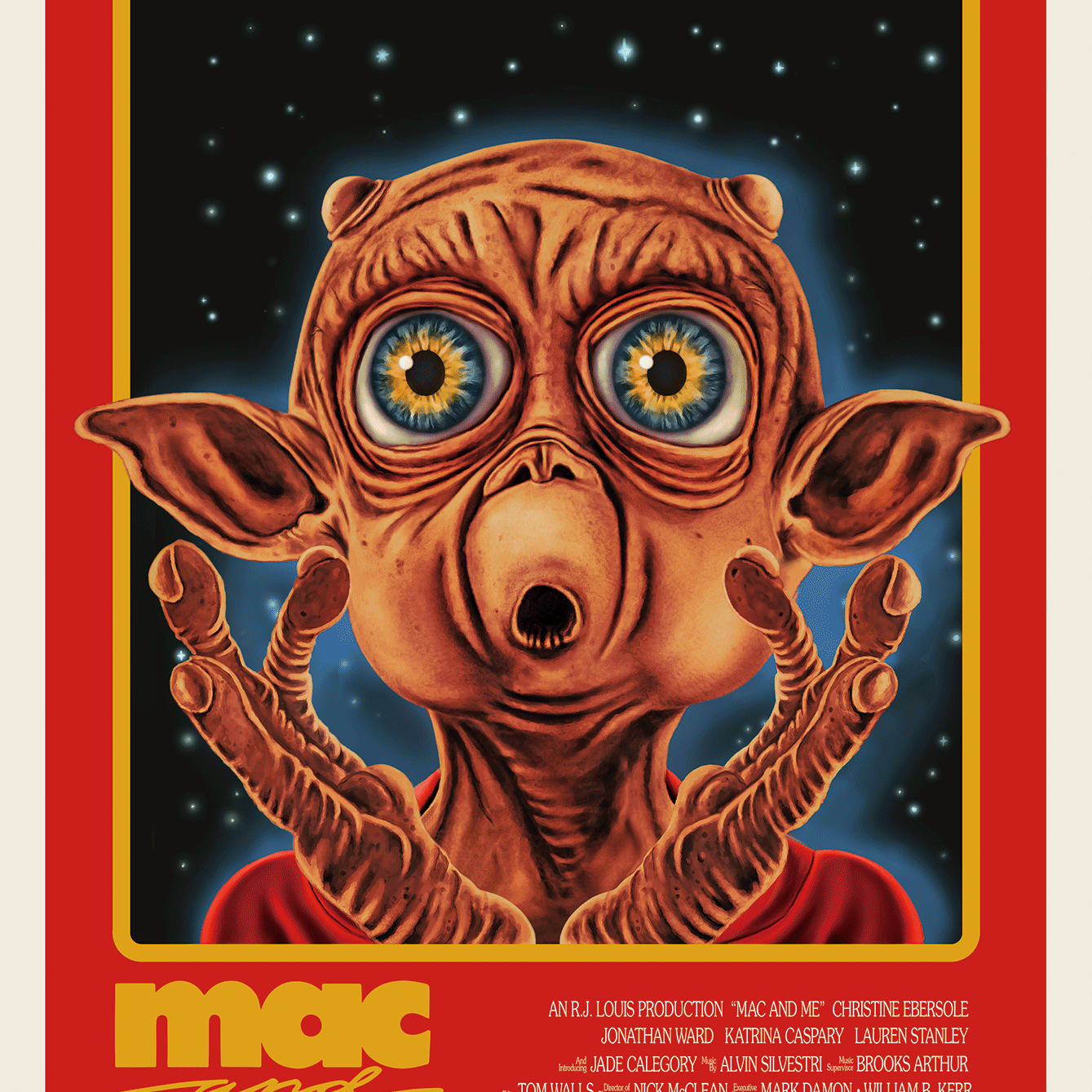 Marc Schoenbach "Mac and Me" 3D Lenticular PLEX