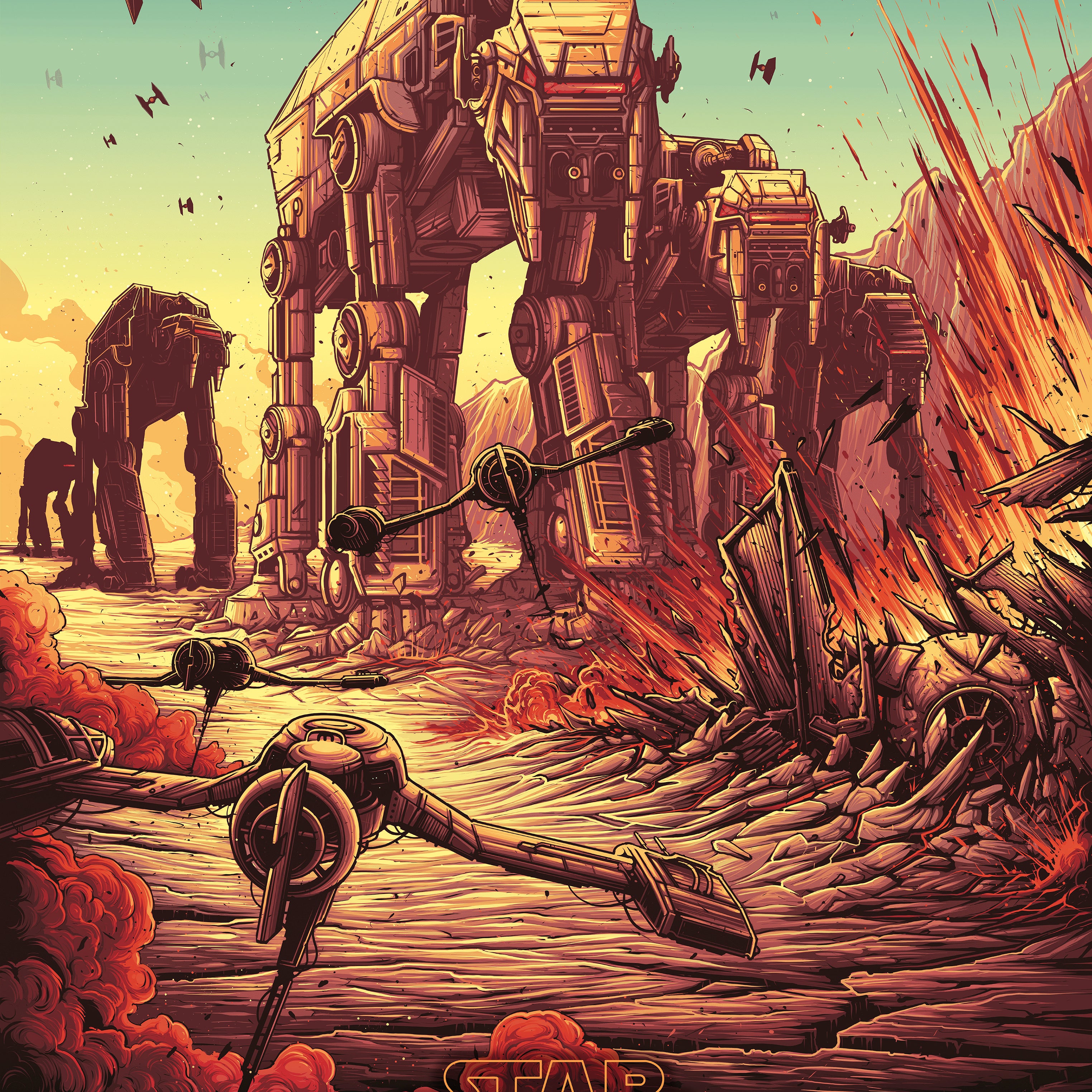 Dan Mumford "The Spark That Will Light the Fire" Timed Edition