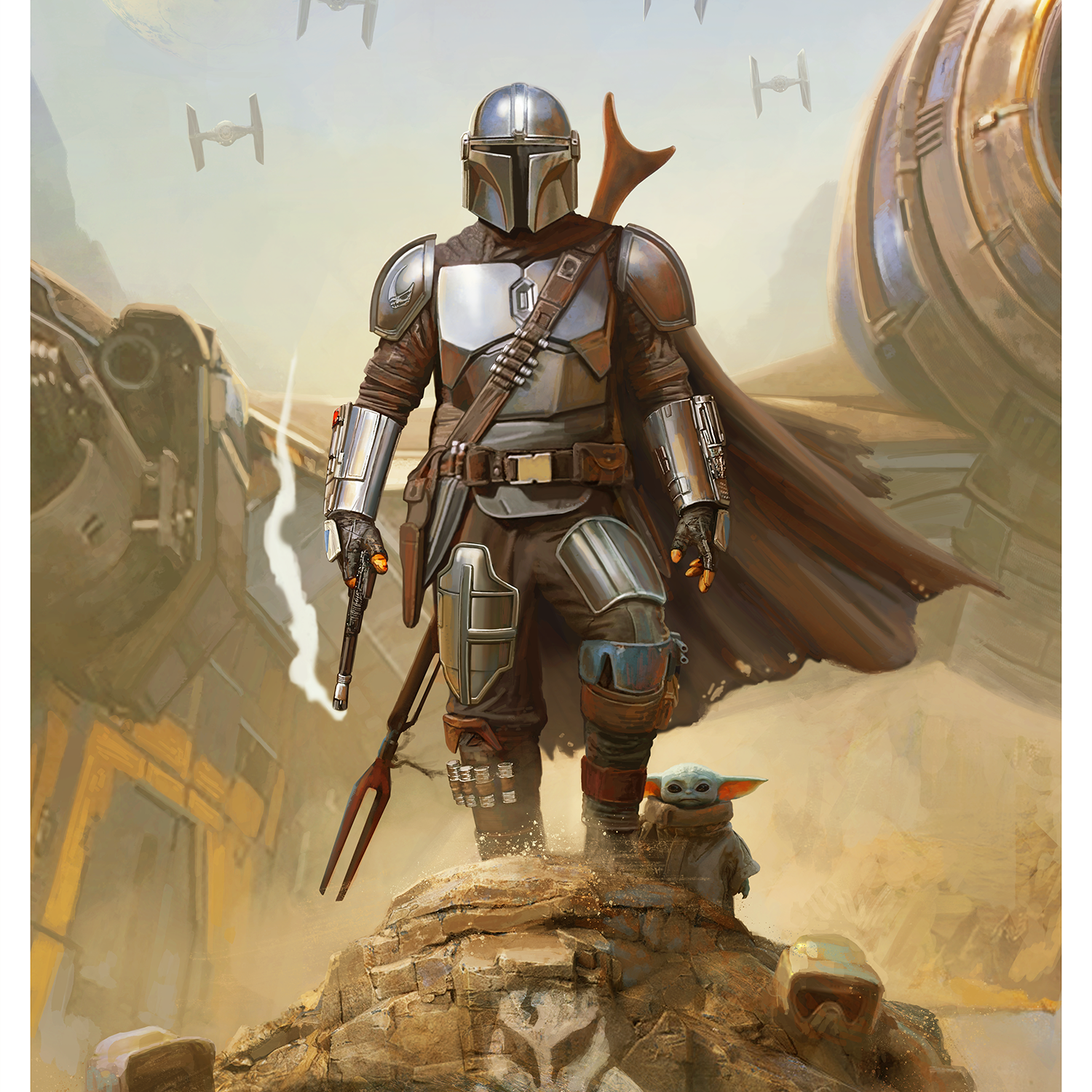 Pablo Olivera "New Chapter" Foil Art Print