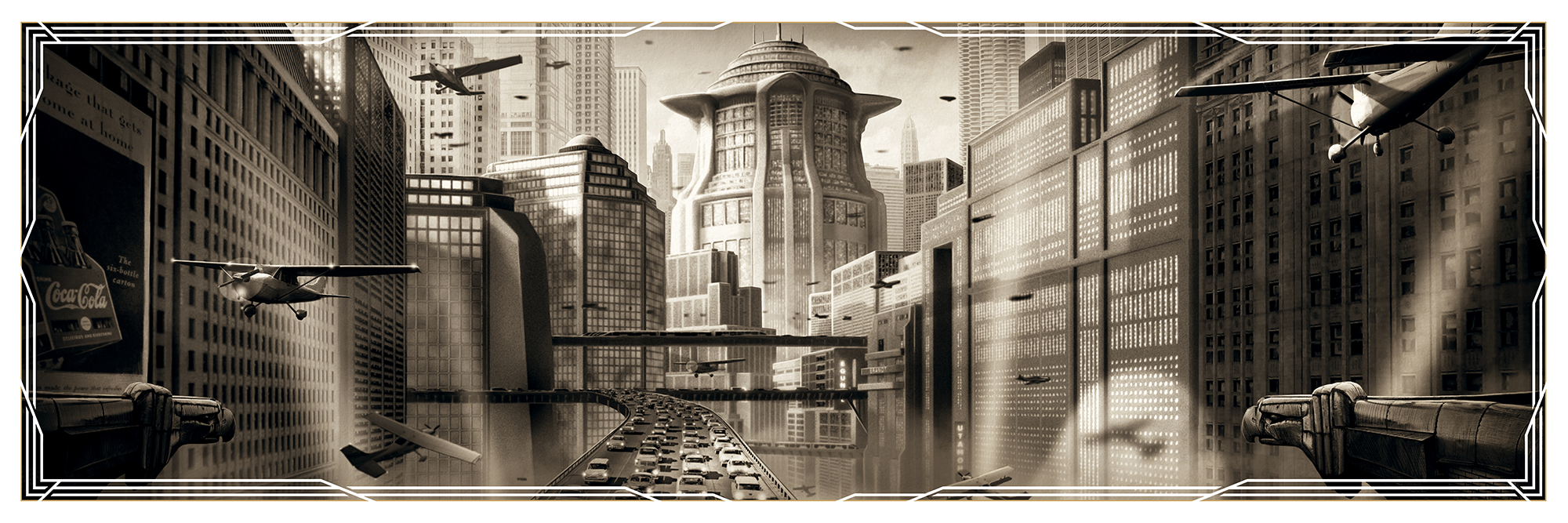 Pablo Olivera "Metropolis" Sepia Edition