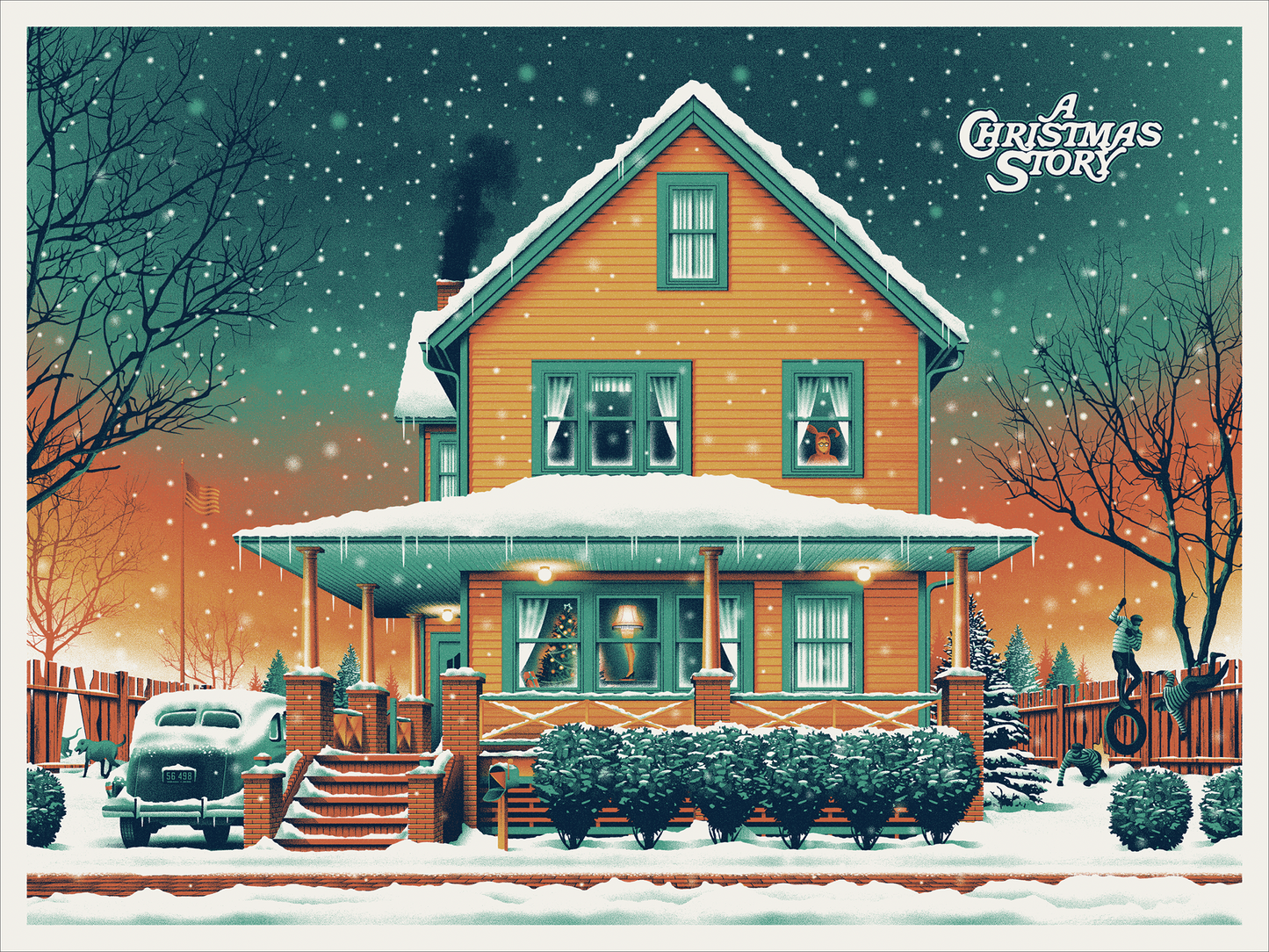 DKNG "A Christmas Story" Charity Print