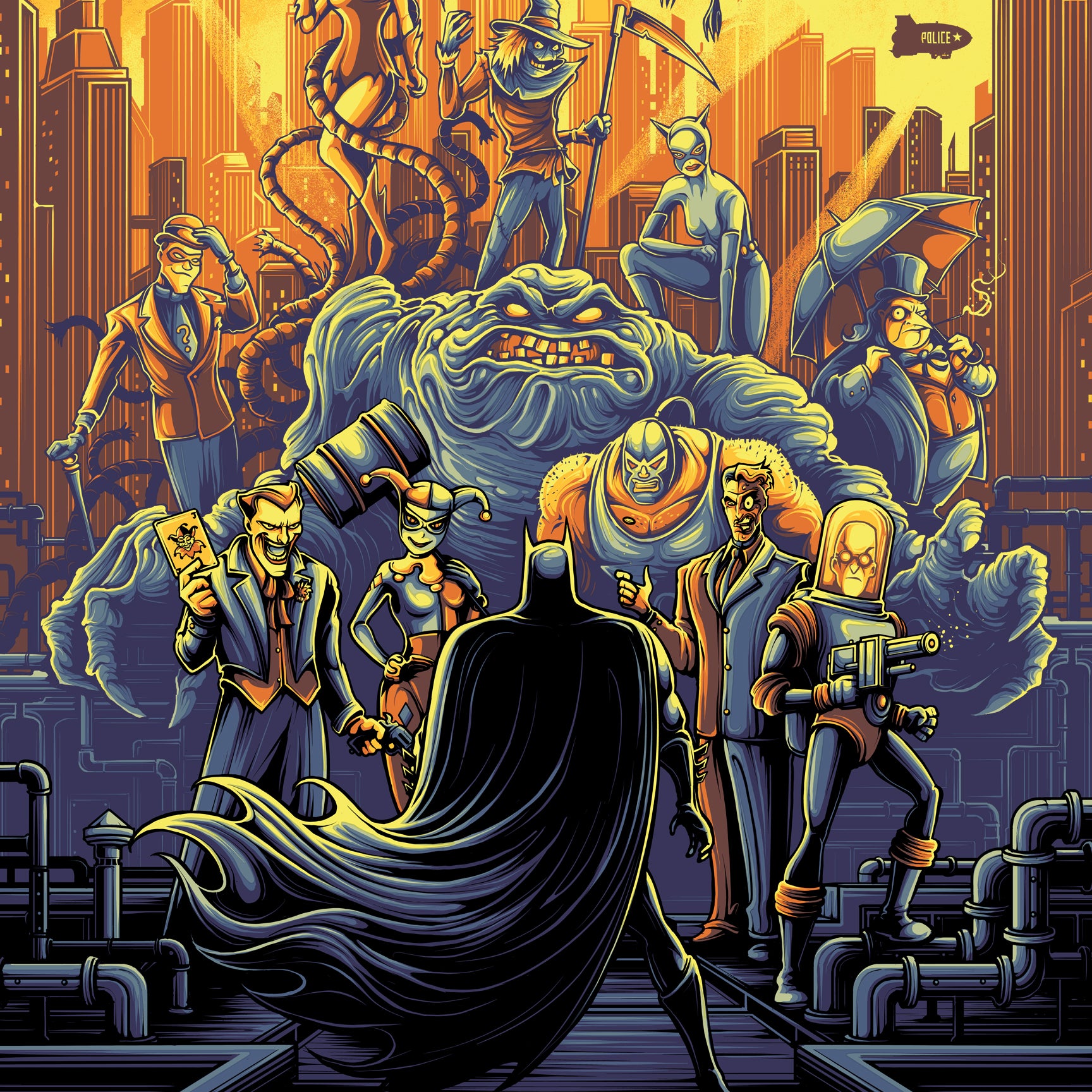 Dan Mumford "Batman: The Animated Series" Variant