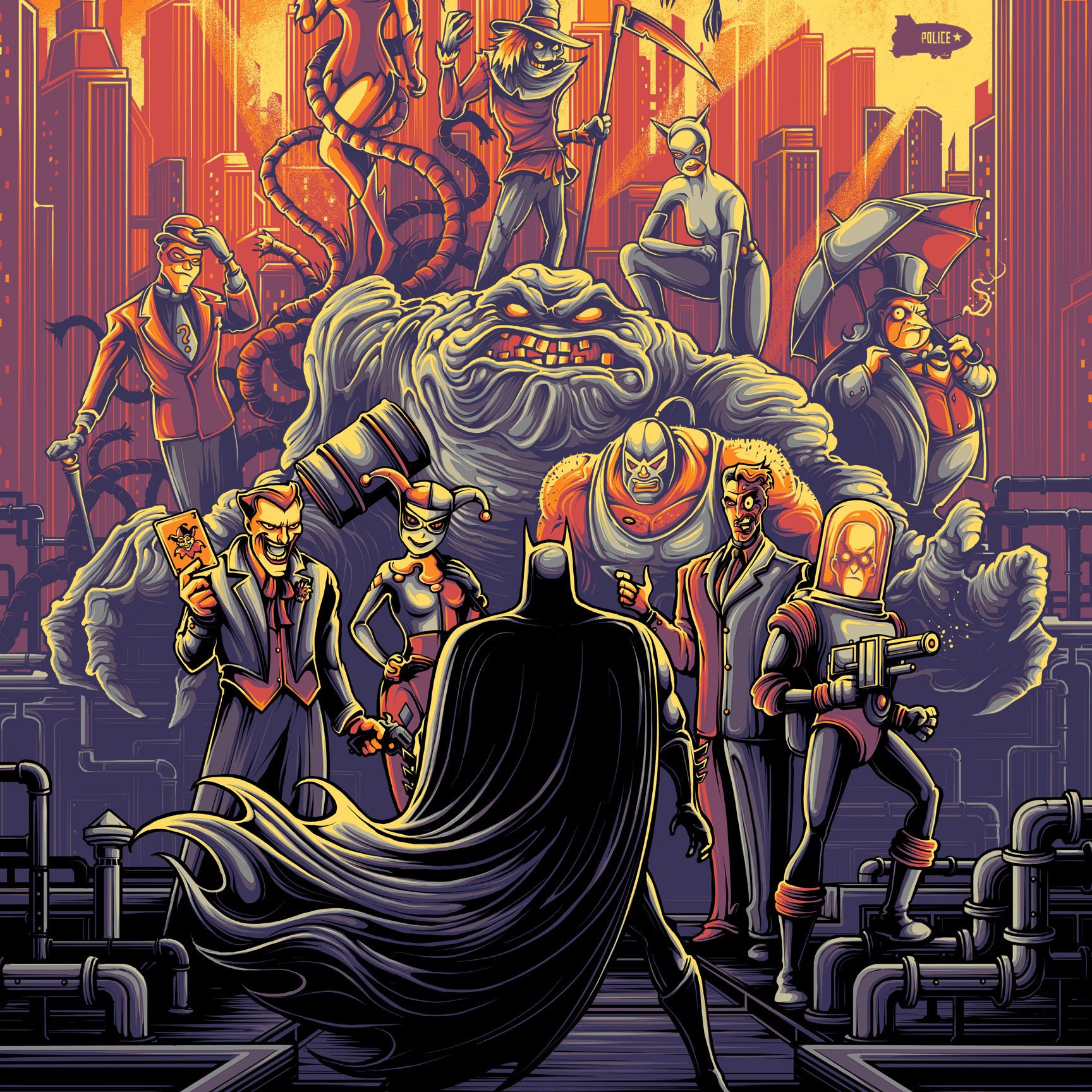 Dan Mumford "Batman: The Animated Series"