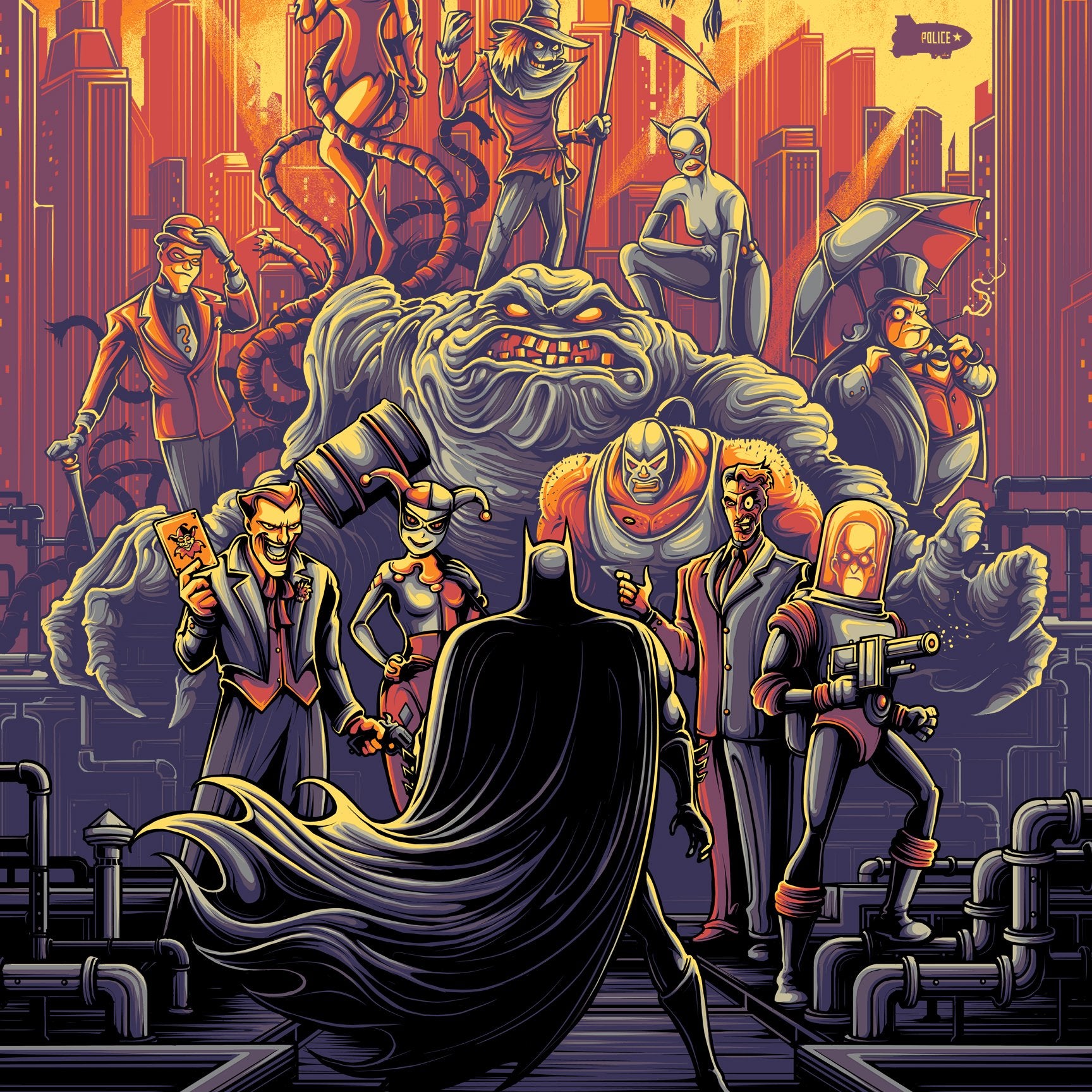 Dan Mumford "Batman: The Animated Series"