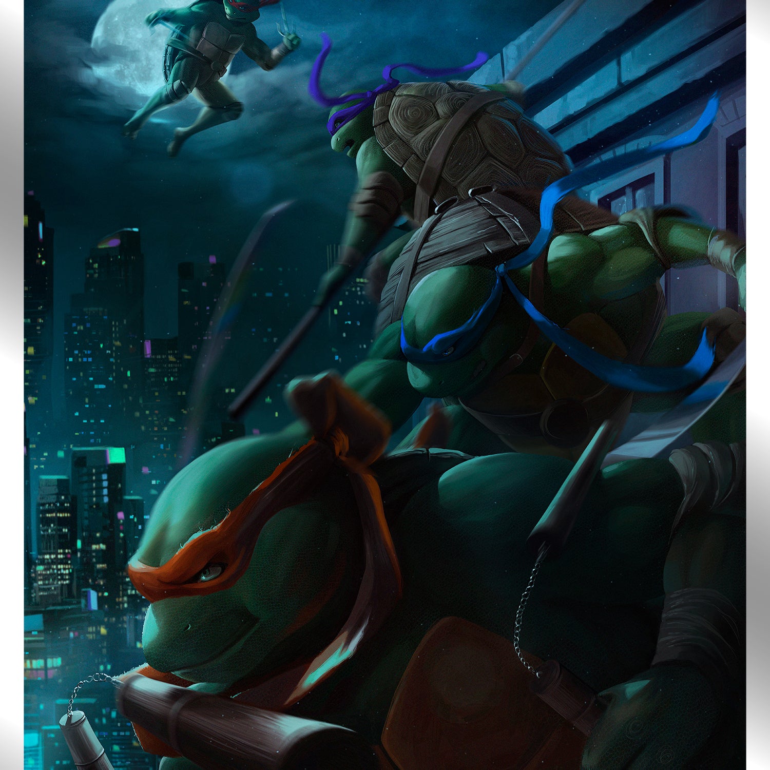 Ann Bembi "TMNT" Foil Variant SET