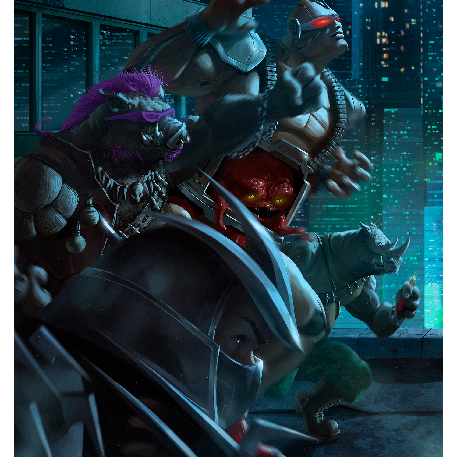 Ann Bembi "TMNT" SET
